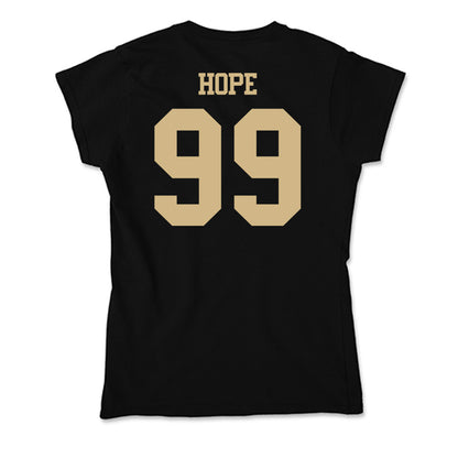 Purdue - NCAA Football : Josiah Hope - Soft Style Women’s T-Shirt-1
