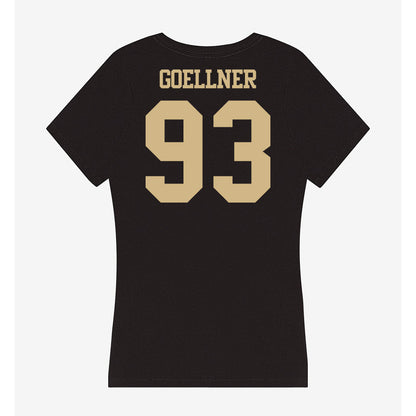 Purdue - NCAA Football : Sam Goellner - Women's V-Neck T-Shirt-1