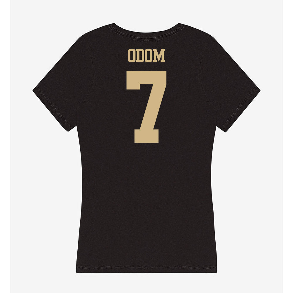 Purdue - NCAA Football : Garyt Odom - Women's V-Neck T-Shirt-1