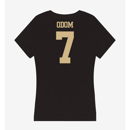 Purdue - NCAA Football : Garyt Odom - Women's V-Neck T-Shirt-1