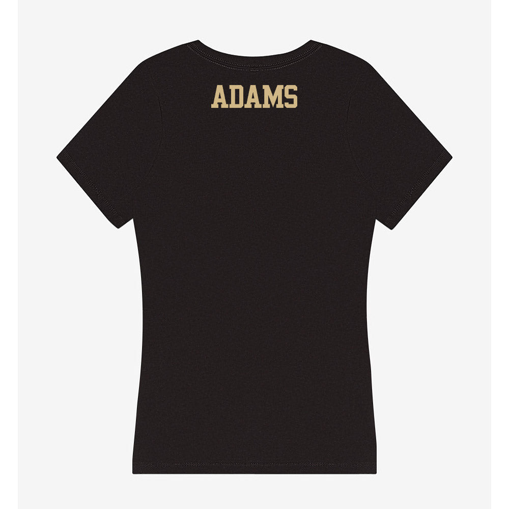 Purdue - NCAA Women's Track & Field : Alexa Adams - Women's V-Neck T-Shirt-1