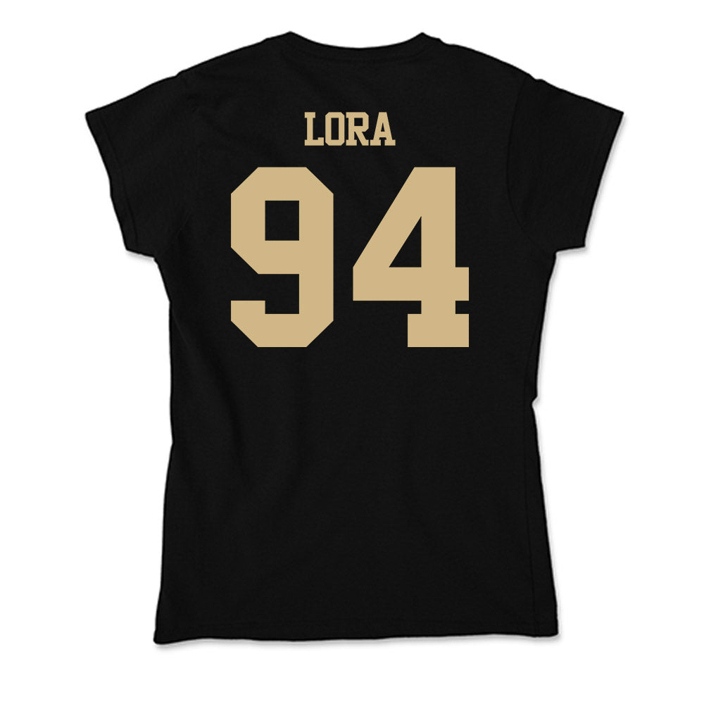 Purdue - NCAA Football : Rodney Lora - Soft Style Women’s T-Shirt-1