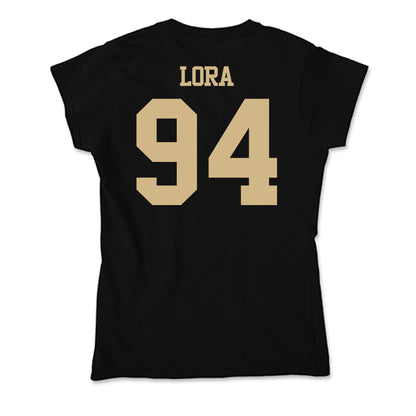Purdue - NCAA Football : Rodney Lora - Soft Style Women’s T-Shirt-1