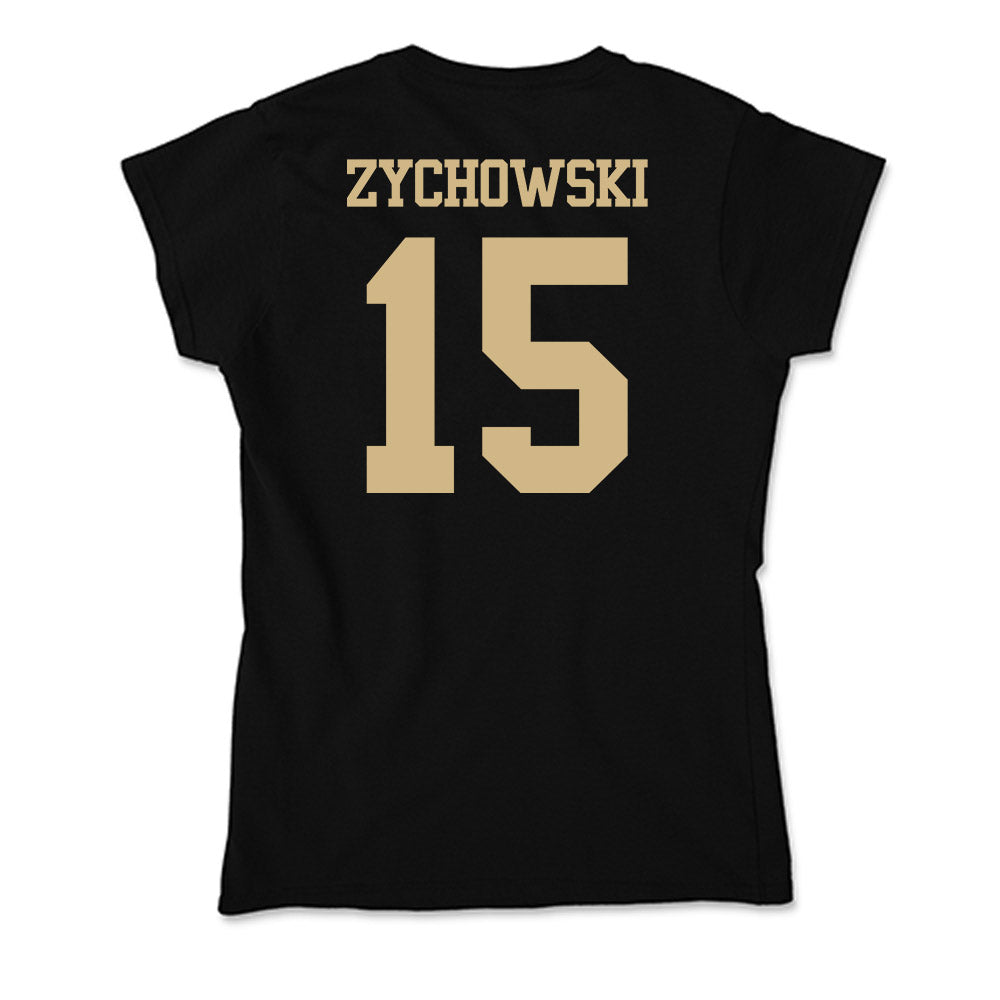 Purdue - NCAA Baseball : Zach Zychowski - Soft Style Women’s T-Shirt-1