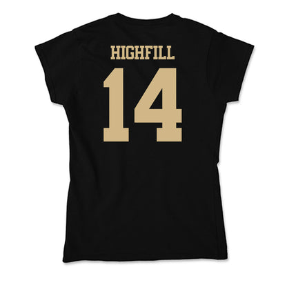 Purdue - NCAA Baseball : Ross Highfill - Soft Style Women’s T-Shirt-1