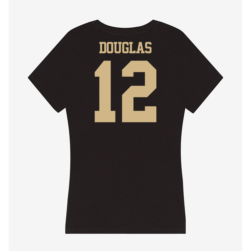 Purdue - NCAA Softball : Bella Douglas - Women's V-Neck T-Shirt-1