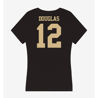 Purdue - NCAA Softball : Bella Douglas - Women's V-Neck T-Shirt-1