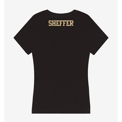 Purdue - NCAA Men's Golf : Micah Sheffer - Women's V-Neck T-Shirt-1