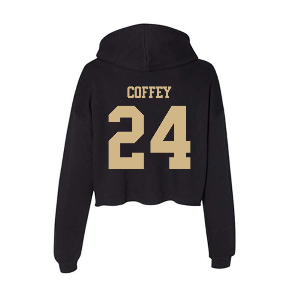 Purdue - NCAA Football : An'Darius Coffey - Women's Crop Fleece Hoodie-1