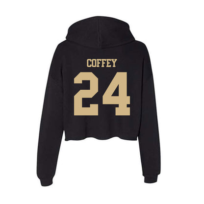 Purdue - NCAA Football : An'Darius Coffey - Women's Crop Fleece Hoodie-1