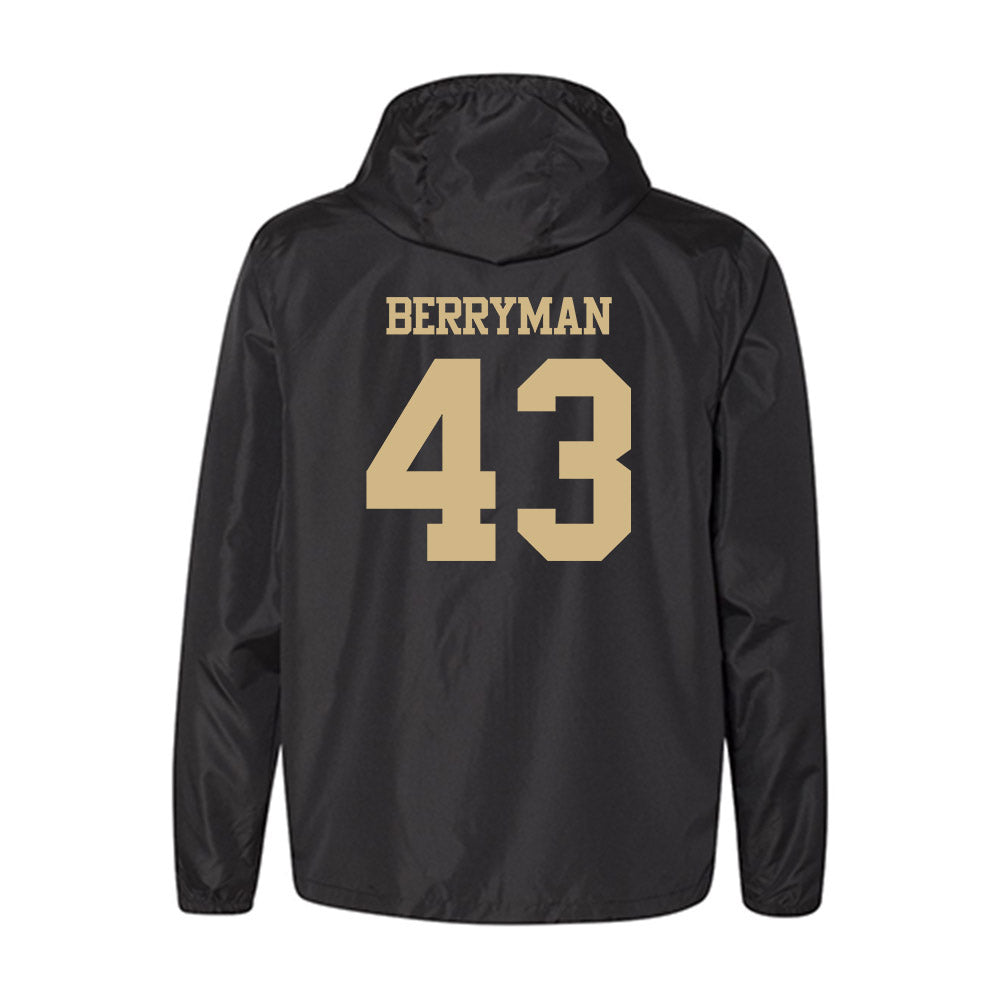 Purdue - NCAA Football : Jackson Berryman - Windbreaker-1
