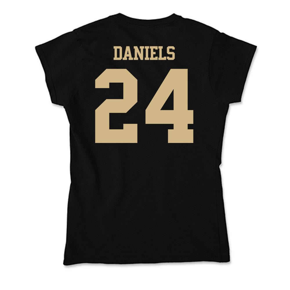 Purdue - NCAA Football : Raderrion Daniels - Soft Style Women’s T-Shirt-1