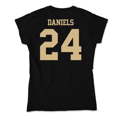 Purdue - NCAA Football : Raderrion Daniels - Soft Style Women’s T-Shirt-1