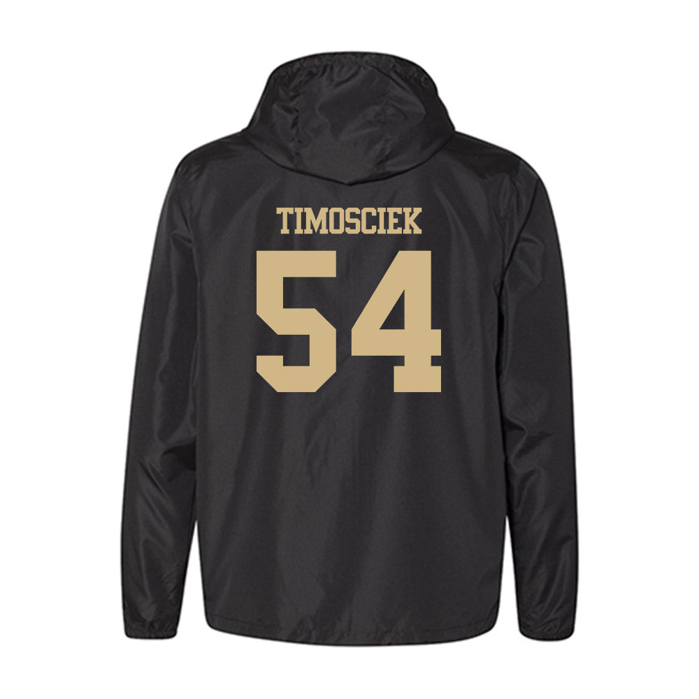 Purdue - NCAA Football : Hayden Timosciek - Windbreaker-1