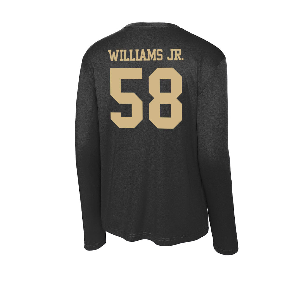 Purdue - NCAA Football : James Williams Jr. - Activewear Long Sleeve T-Shirt-1