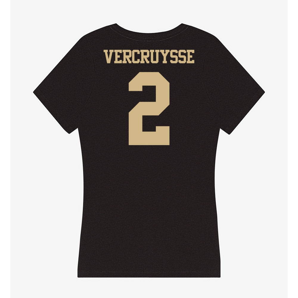 Purdue - NCAA Baseball : Charlie Vercruysse - Women's V-Neck T-Shirt-1