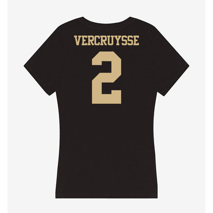 Purdue - NCAA Baseball : Charlie Vercruysse - Women's V-Neck T-Shirt-1