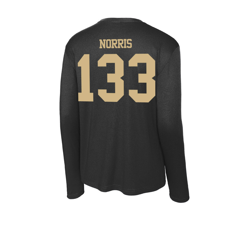 Purdue - NCAA Wrestling : Dustin Norris - Activewear Long Sleeve T-Shirt-1