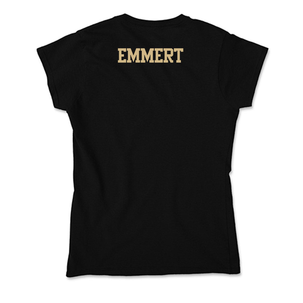 Purdue - NCAA Men's Track & Field : Daniel Emmert - Soft Style Women’s T-Shirt-1