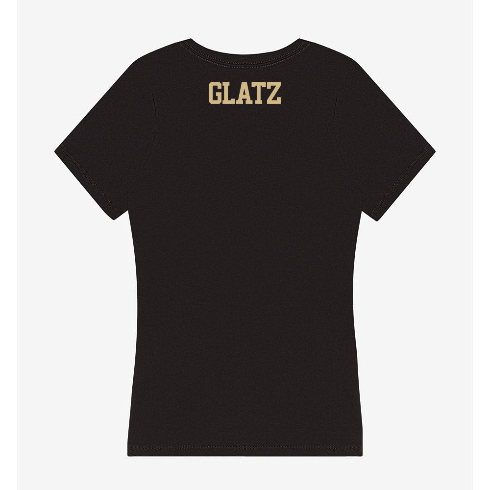 Purdue - NCAA Cheerleading : Lucie Glatz - Women's V-Neck T-Shirt-1