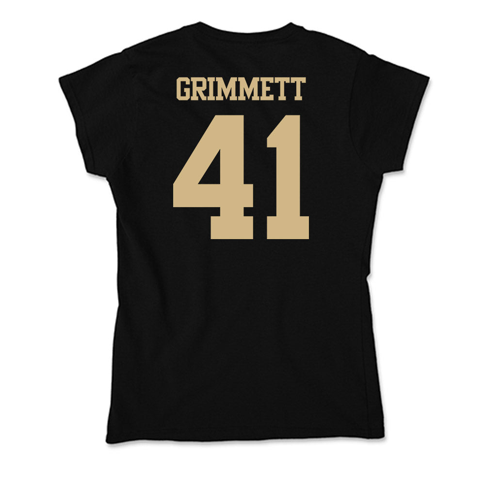 Purdue - NCAA Football : Jon Grimmett - Soft Style Women’s T-Shirt-1