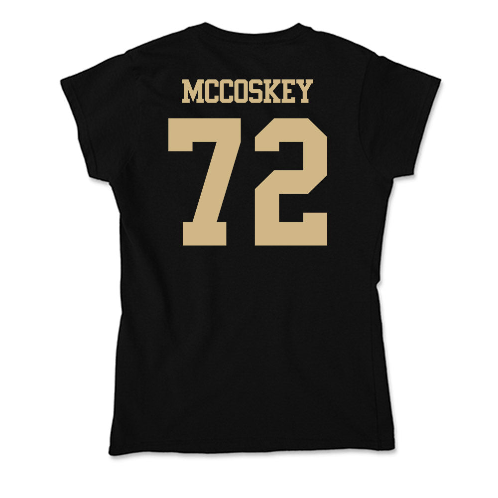 Purdue - NCAA Football : Jude Mccoskey - Soft Style Women’s T-Shirt-1