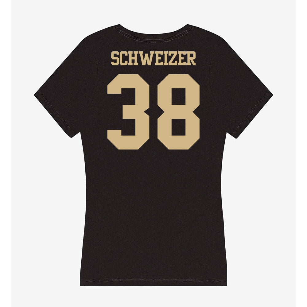 Purdue - NCAA Baseball : Evan Schweizer - Women's V-Neck T-Shirt-1