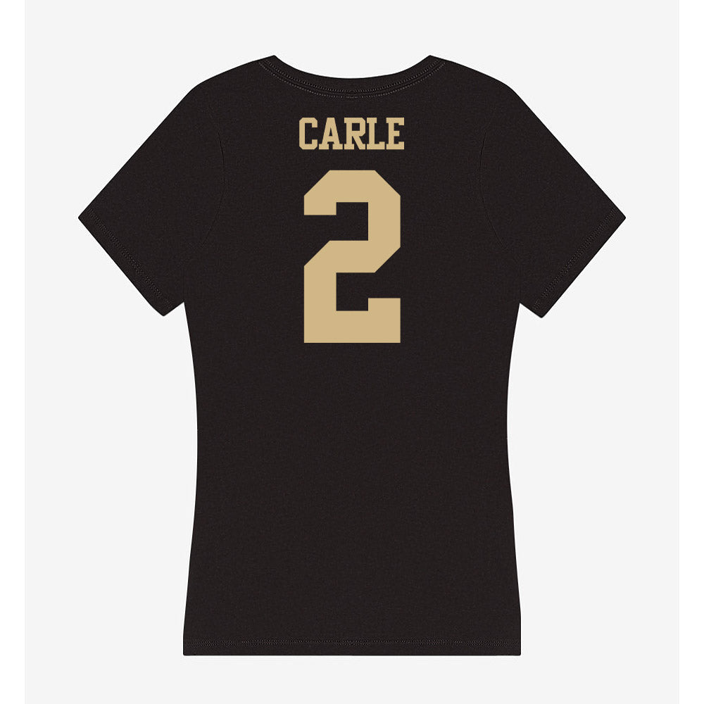 Purdue - NCAA Women's Soccer : McKenzie Carle - Women's V-Neck T-Shirt-1