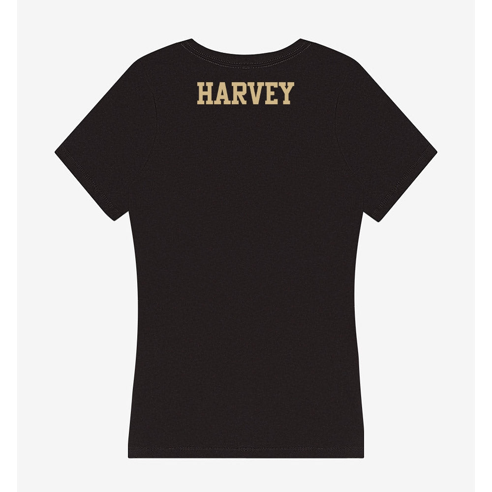 Purdue - NCAA Men's Golf : Will Harvey - Women's V-Neck T-Shirt-1