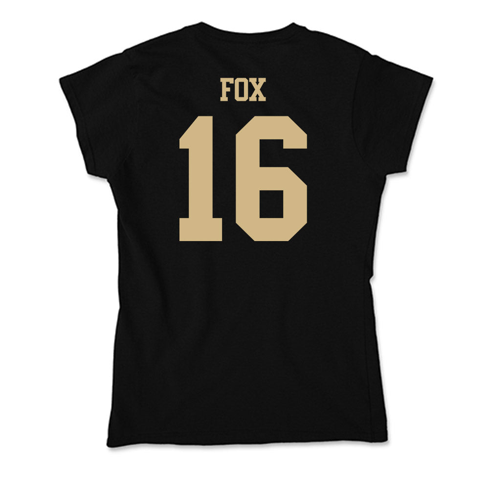 Purdue - NCAA Football : Kylan Fox - Soft Style Women’s T-Shirt-1