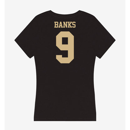 Purdue - NCAA Baseball : Ali Banks - Women's V-Neck T-Shirt-1