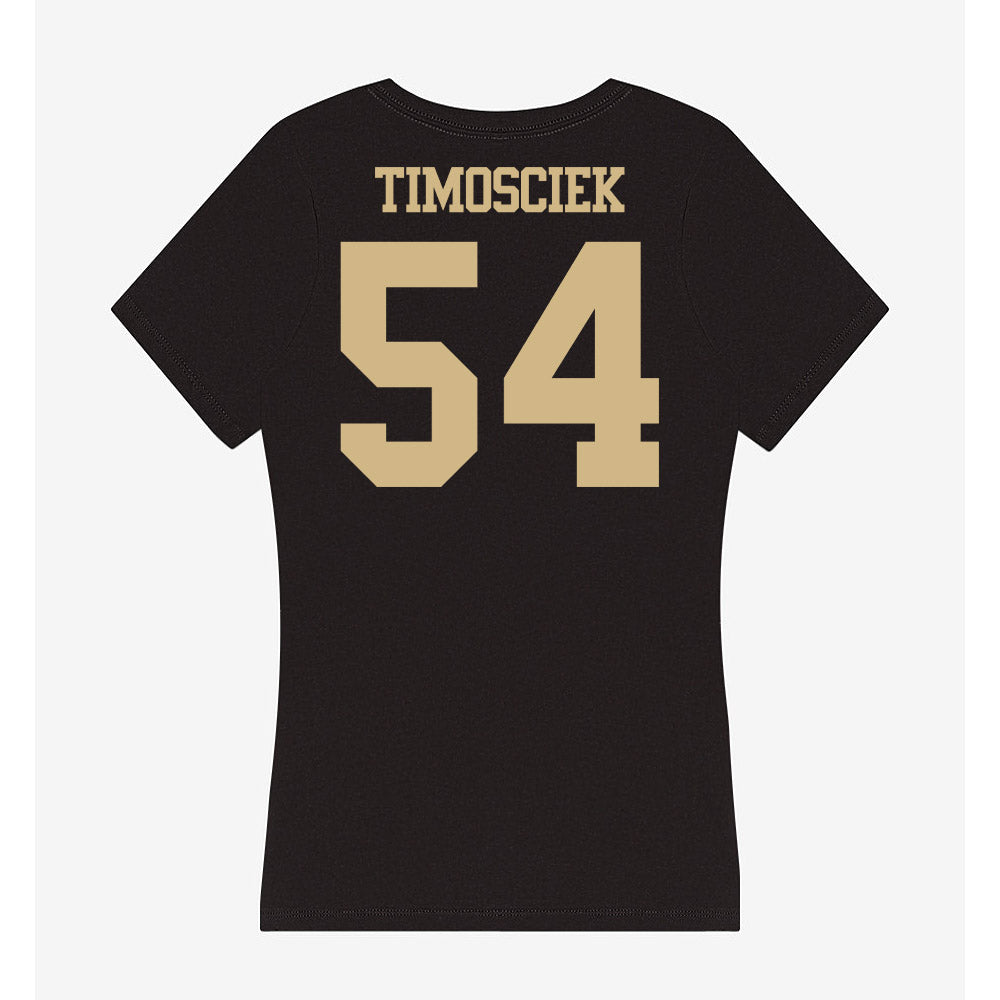 Purdue - NCAA Football : Hayden Timosciek - Women's V-Neck T-Shirt-1