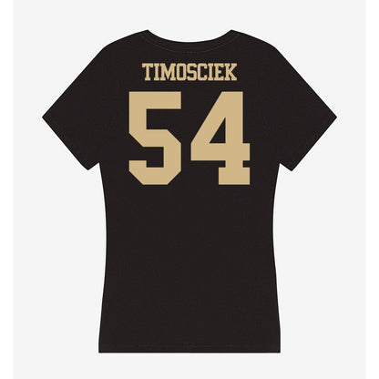 Purdue - NCAA Football : Hayden Timosciek - Women's V-Neck T-Shirt-1