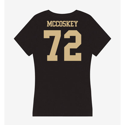 Purdue - NCAA Football : Jude Mccoskey - Women's V-Neck T-Shirt-1