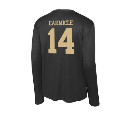 Purdue - NCAA Football : Maximilian Carmicle - Activewear Long Sleeve T-Shirt-1
