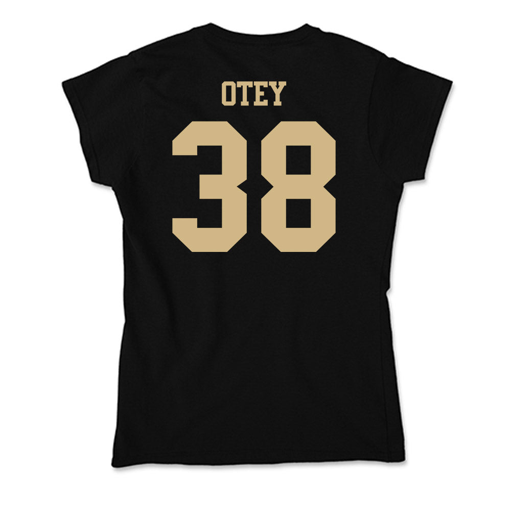 Purdue - NCAA Football : Zyntreacs Otey - Soft Style Women’s T-Shirt-1