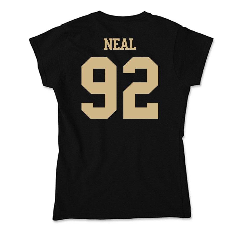 Purdue - NCAA Football : Curt Neal - Soft Style Women’s T-Shirt-1