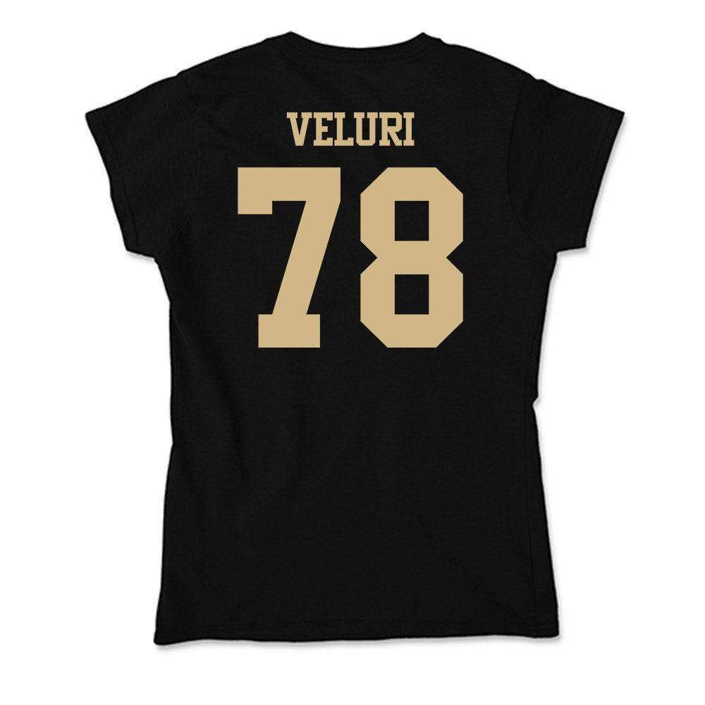 Purdue - NCAA Football : Sankeerth Veluri - Soft Style Women’s T-Shirt-1