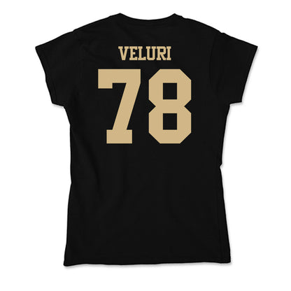 Purdue - NCAA Football : Sankeerth Veluri - Soft Style Women’s T-Shirt-1