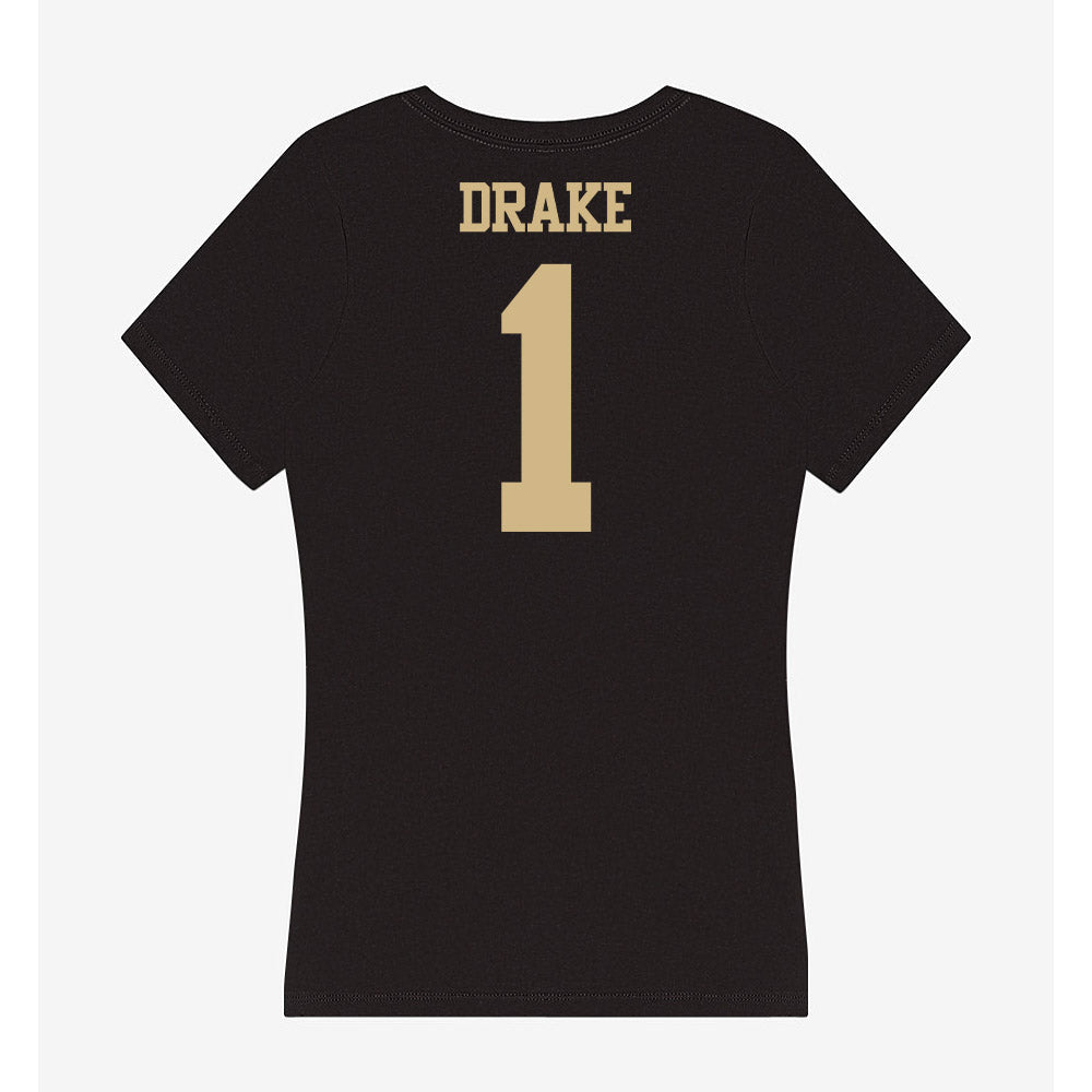 Purdue - NCAA Baseball : Dylan Drake - Women's V-Neck T-Shirt-1
