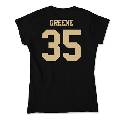 Purdue - NCAA Football : DJ Greene - Soft Style Women’s T-Shirt-1