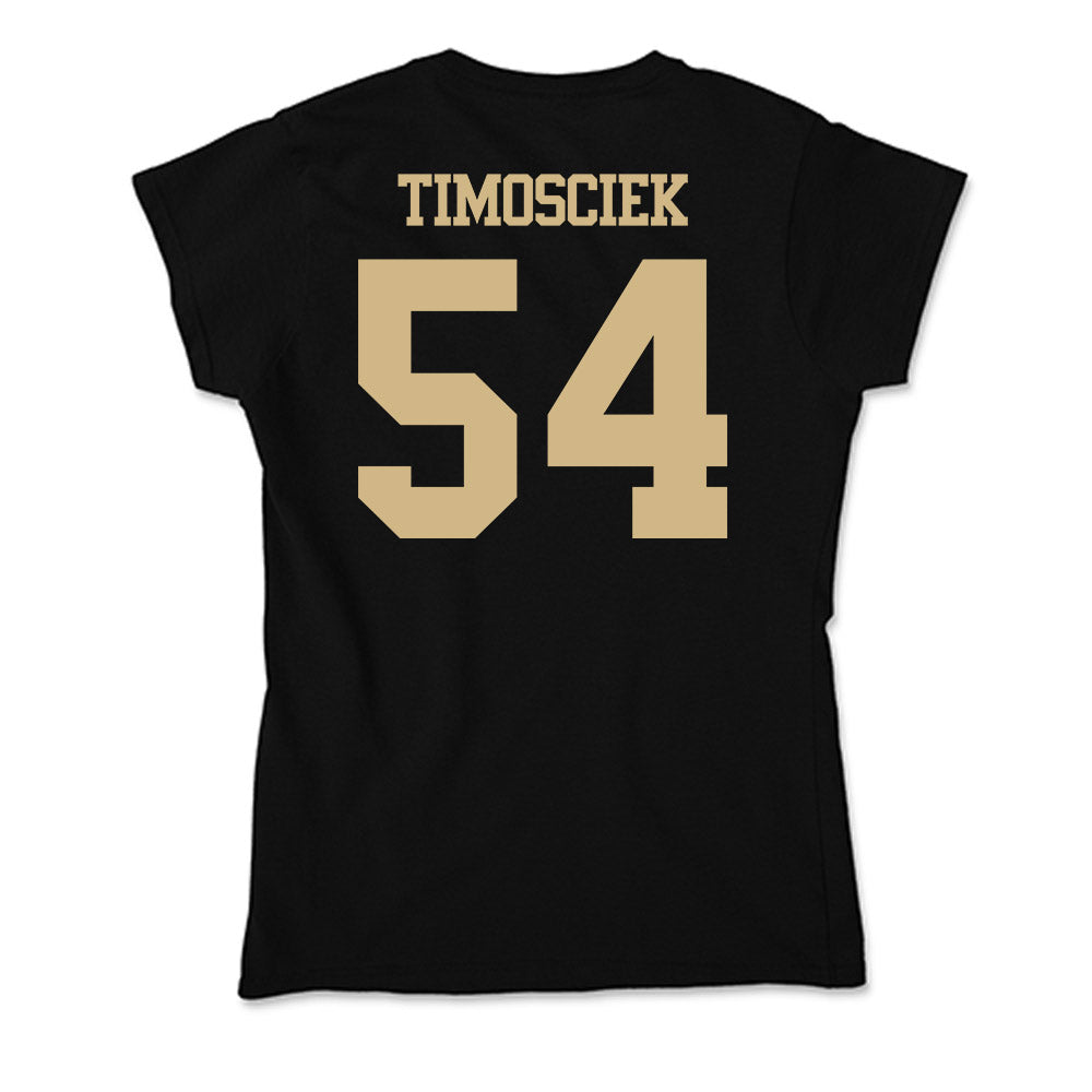 Purdue - NCAA Football : Hayden Timosciek - Soft Style Women’s T-Shirt-1