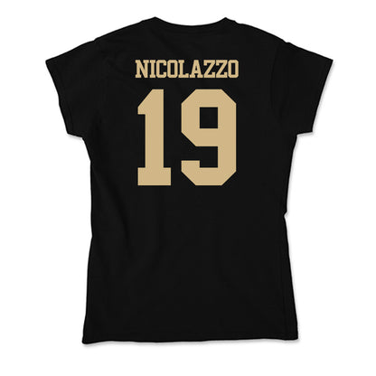 Purdue - NCAA Women's Soccer : Chiara Nicolazzo - Soft Style Women’s T-Shirt-1