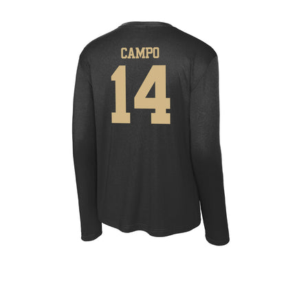 Purdue - NCAA Women's Soccer : Irene Campo - Activewear Long Sleeve T-Shirt-1