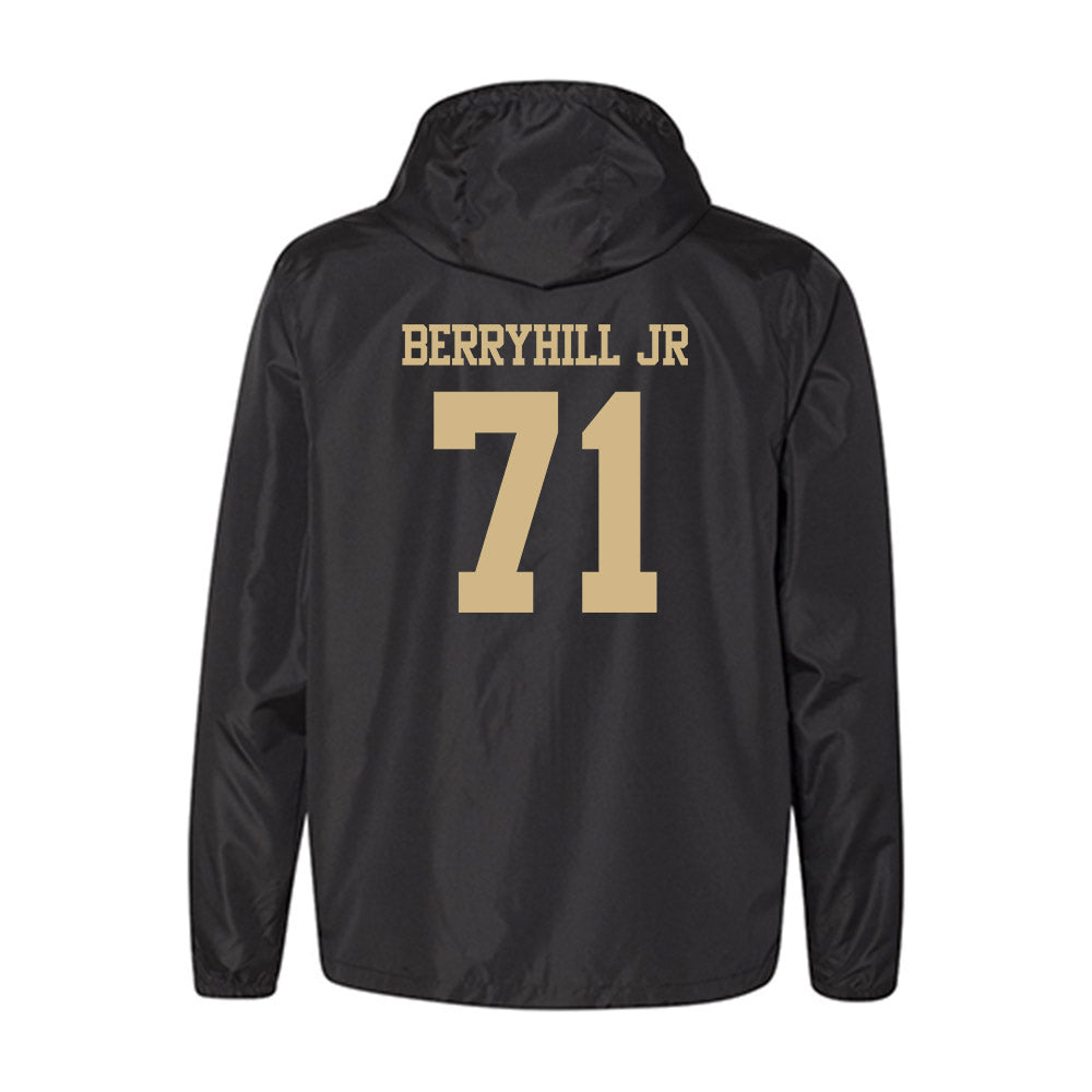 Purdue - NCAA Football : Terrell Berryhill jr - Windbreaker-1