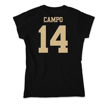 Purdue - NCAA Women's Soccer : Irene Campo - Soft Style Women’s T-Shirt-1