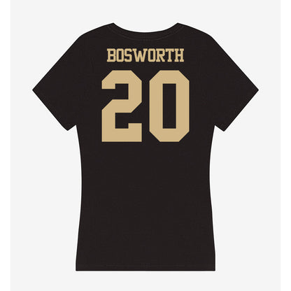 Purdue - NCAA Women's Volleyball : Lily Bosworth - Women's V-Neck T-Shirt-1