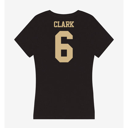 Purdue - NCAA Football : Mister Clark - Women's V-Neck T-Shirt-1