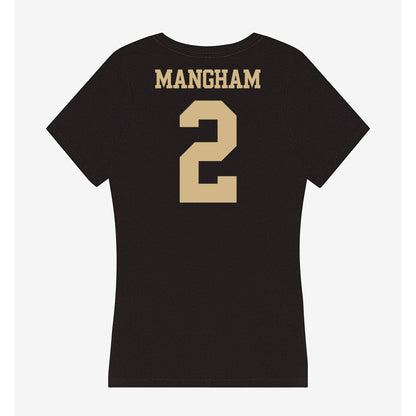 Purdue - NCAA Football : Jaden Mangham - Women's V-Neck T-Shirt-1