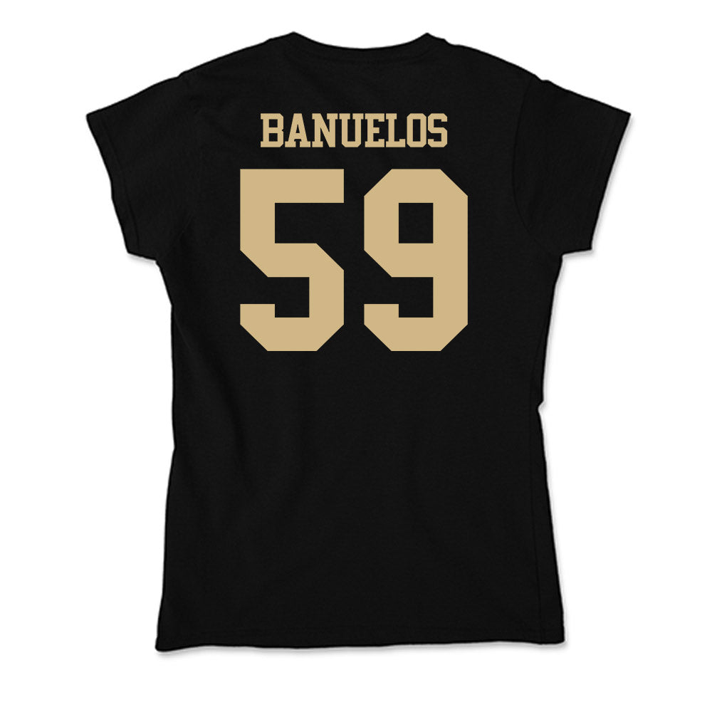 Purdue - NCAA Football : Micah Banuelos - Soft Style Women’s T-Shirt-1
